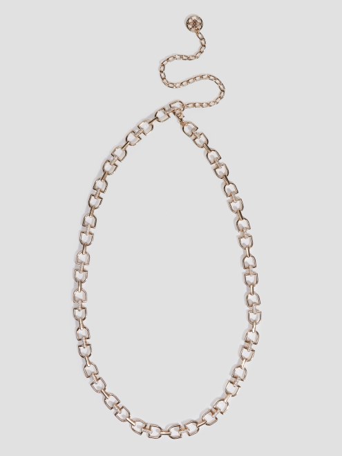 Guess Gold Gianna Cinturón De Cadena En Tono Dorado