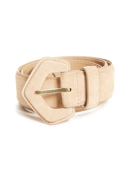 Cinturón De Cintura De Cuero Tostado