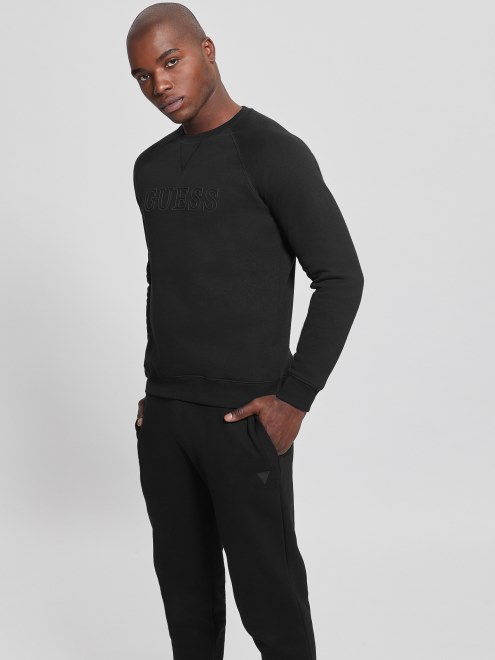 Sudadera Con Logo De Eco Aldwin En Negro Azabache