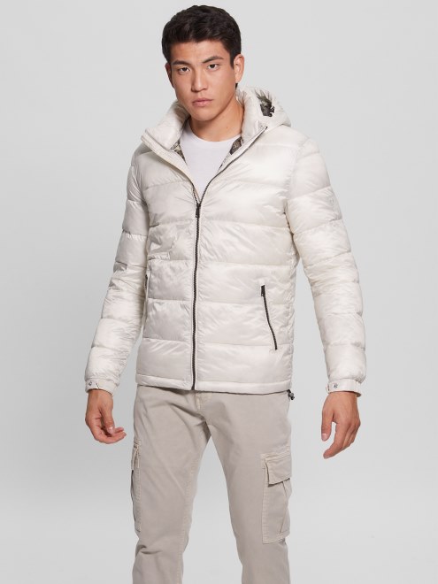 Chaqueta Acolchada Ultraligera Eco Silenciada De Piedra Guess