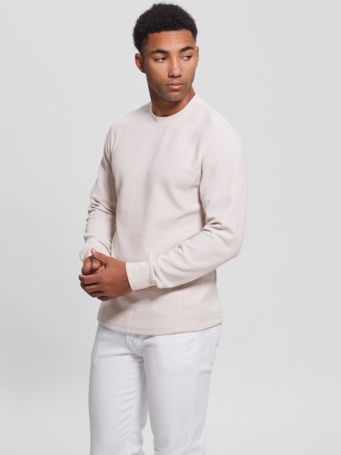 Myles Waffle Camiseta De Manga Larga Adivinar Piedra Apagada