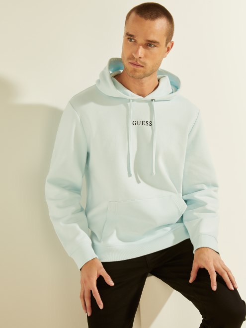 Sudadera Con Capucha Guess Marsella Azul Eco Roy Logo