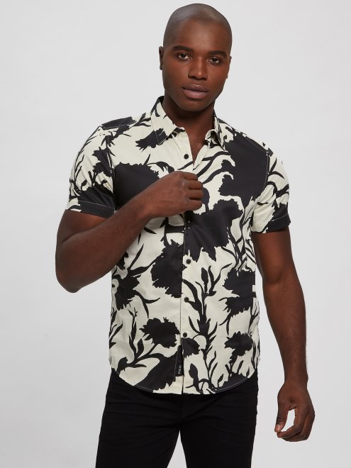 Guess Shadow Camisa Con Estampado Floral Luxe Shadow