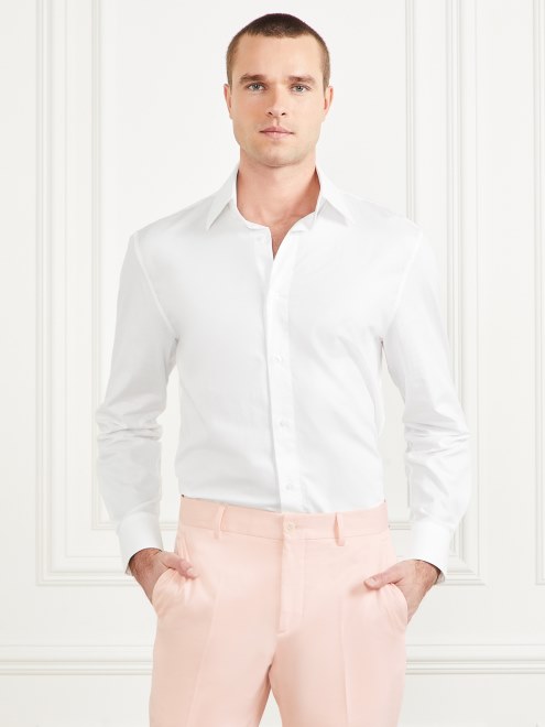 Camisa Blanca Pura De Guess William