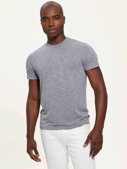 Camiseta Azul Seda De Jersey Guess Colt