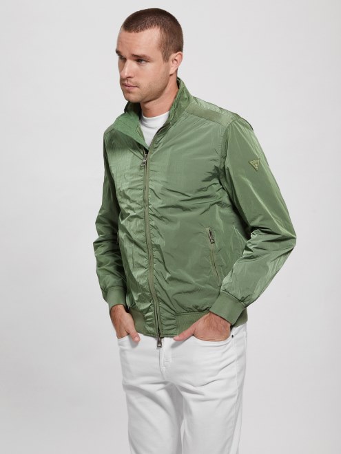 Chamarra De Techno Adivina Verde Rockero