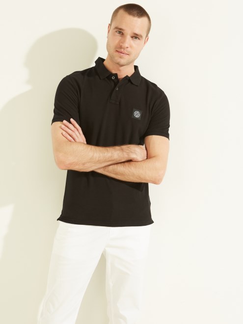 Polo Lavado Supongo Negro Azabache