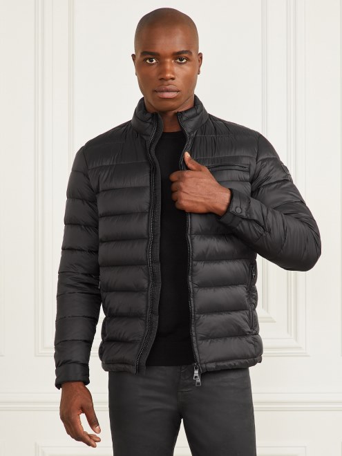 Chaqueta Biker Acolchada Guess Negro Azabache