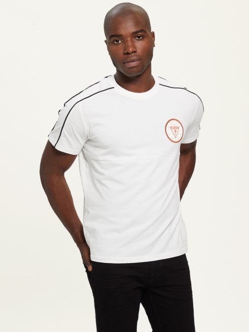 Camiseta Con El Logo De Guess Eco Barney Blanco Sal