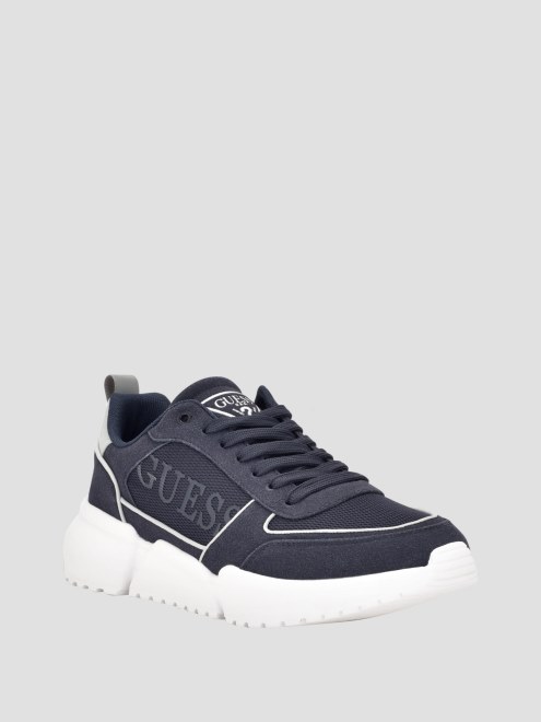 Zapatillas Salter Logo Guess Gris Claro