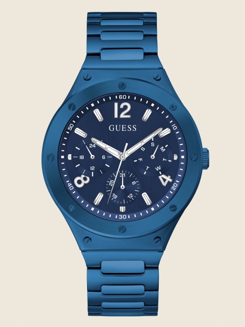 Reloj Multifunción Azul Multi Guess