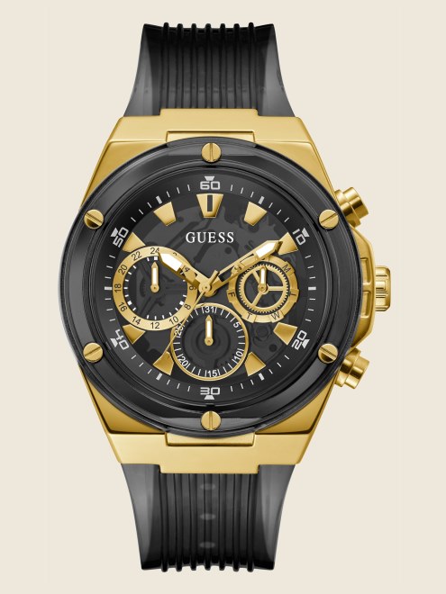 Reloj Multifunción Negro Guess Multi