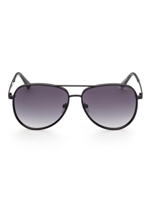 Lentes De Sol Estilo Aviador Multi Guess Rojos