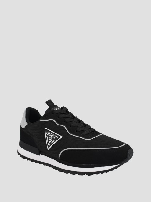 Zapatillas Con Logo Guess Aley Negro 001