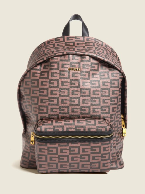 Mochila Guess Escape Compacta Marron
