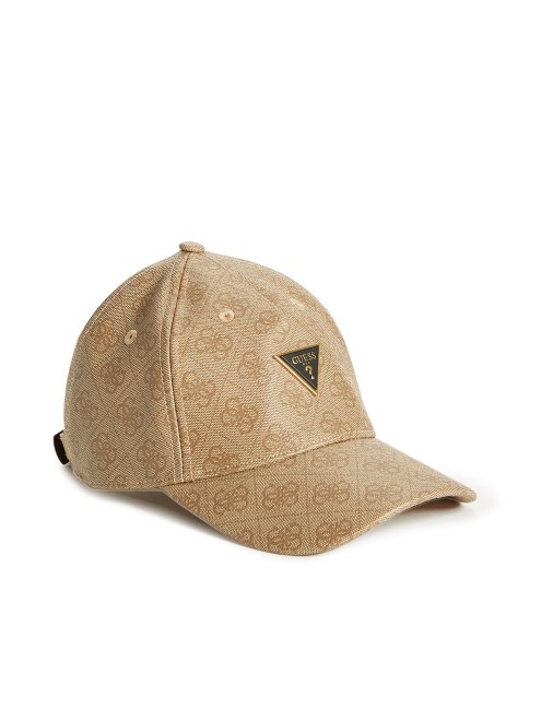 Gorra Beisbol Vezzola Beige Overflow Guess