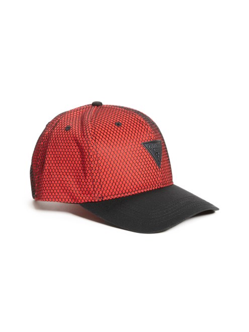 Gorra De Beisbol Con Triangulo De Malla Tyler Rojo Guess