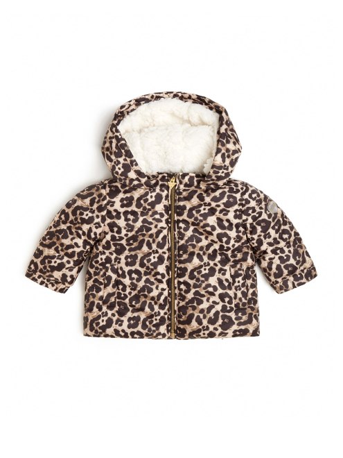Guess Chaqueta Acolchada Estampada Con Capucha P899 (0-24m)