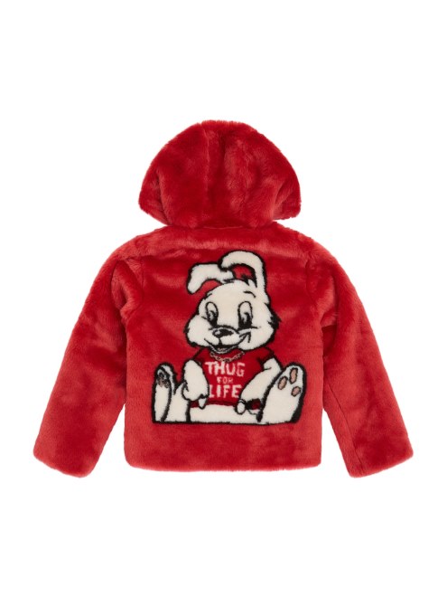 Chaqueta De Piel Sintetica Dalila (niños De 7 A 16 Años) Conjetura Roja Sensual