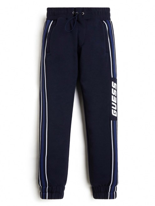 Pantalones Con Logo Eco Active (4-14) Azul Elegante Guess