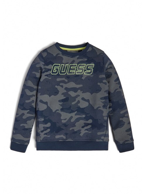Camiseta Guess Plata Eco Active Camuflaje (4-16)