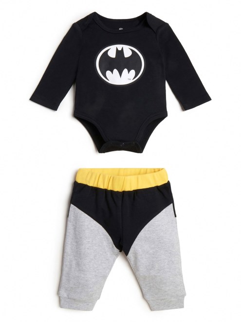 Conjunto De Body Y Pantalón De Guess Originals X Batman (0-12 Meses)