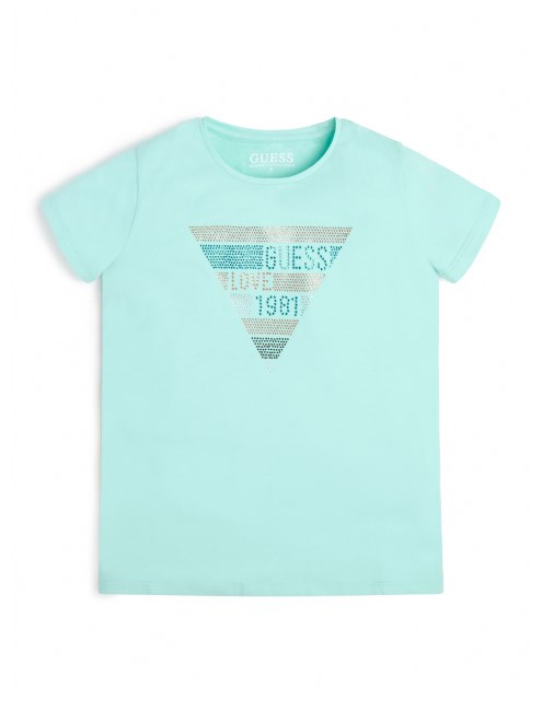 Camiseta Con El Logo De Diamantes De Imitación De Rise Sky (7-14) Conjetura