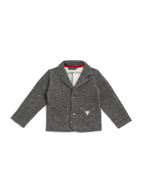 Blazer Guess Gris Con Forro Polar De Tweed (0-24 M)