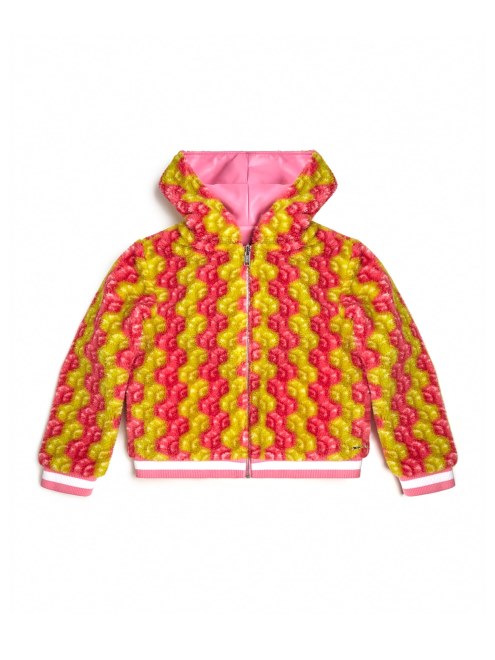 Chaqueta Aviador Reversible Guess Amarillo Pina/porteño P (7-16)