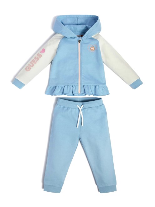 Conjunto De Chaqueta Y Pantalón Activo Con Volantes Baby Sky (2-7) Guess