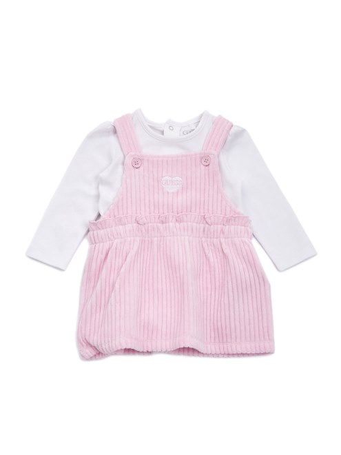 Body Y Falda En Blanco Puro Guess (0-24m)