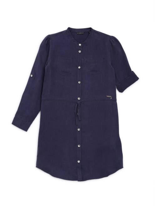 Vestido Camisero Azul Secreto (7-16) Adivinar