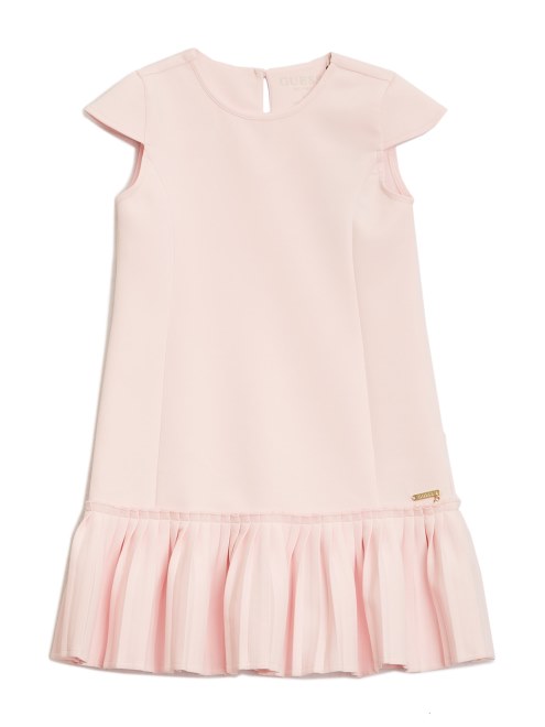 Vestido Con Dobladillo Plisado Guess (2-6) Rosa Ballet
