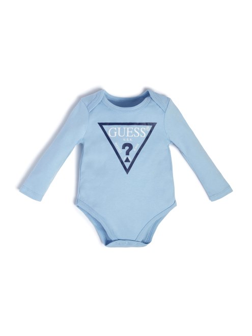 Body Con Logotipo Eco Core (3-12 M) Adivinar Azul Escarchado
